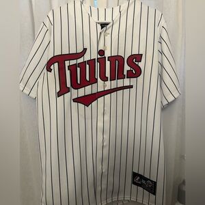 Minnesota Twins Justin Morneau Jersey medium by Majestic
